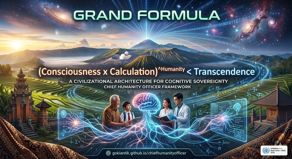 Grand Formula — (Consciousness × Calculation) ^ Humanity < Transcendence